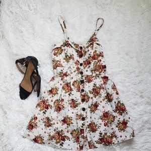 Retro Floral picnic dress